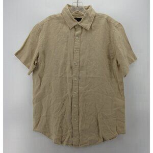 Quince Tan Casual Button Down Shirt
